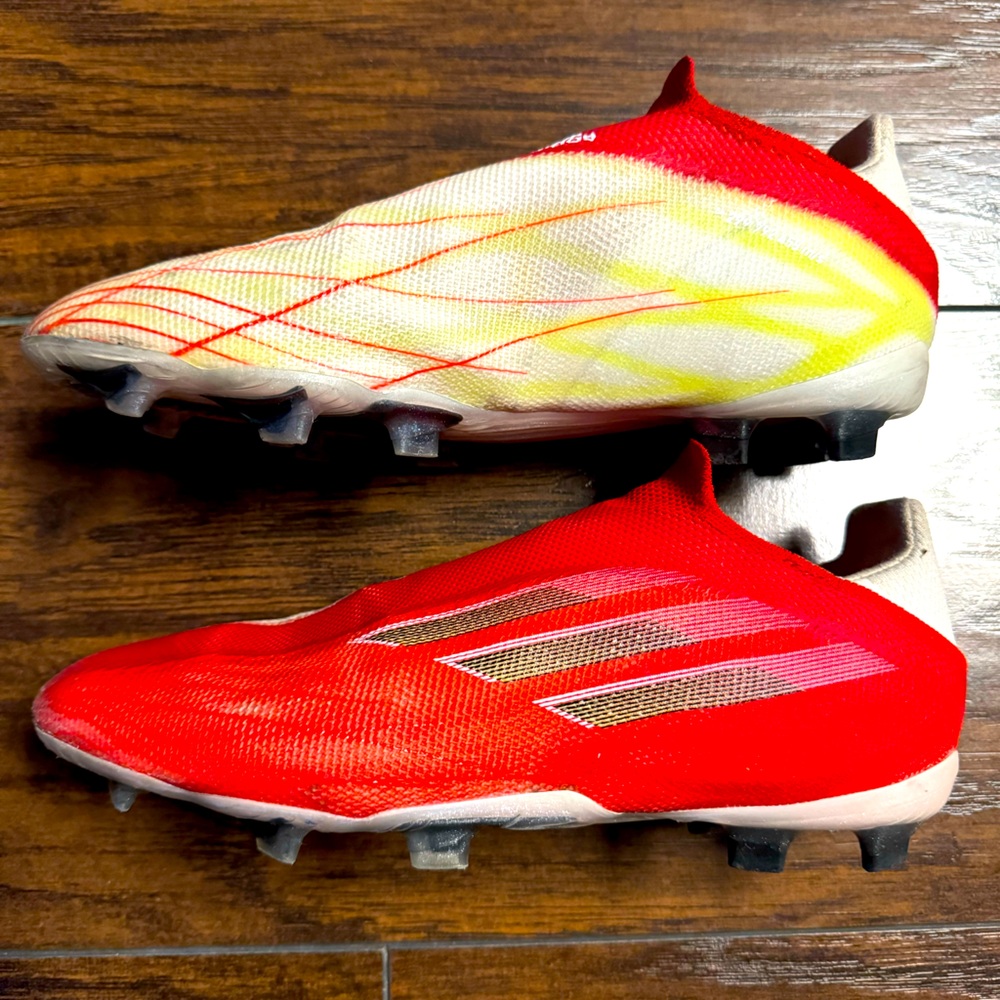 Adidas X Speedflow.3 Laceless Meteorite Soccer Cleats Size 4 1/2